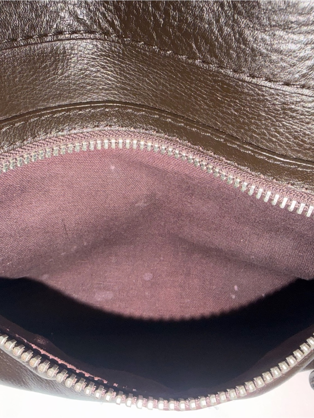 Vintage Fossil Brown Shoulder Bag Classic Everyday Purse - Picture 14 of 16